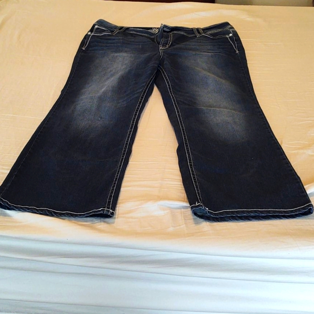 Wallflower boot cut jeans, 22w